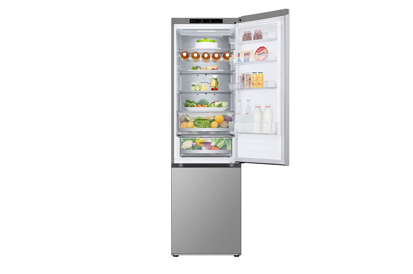 LG Kombinovaná chladnička LG | C | 387 l | Smart Invertorový kompresor | DoorCooling+™, GBV5240CPY