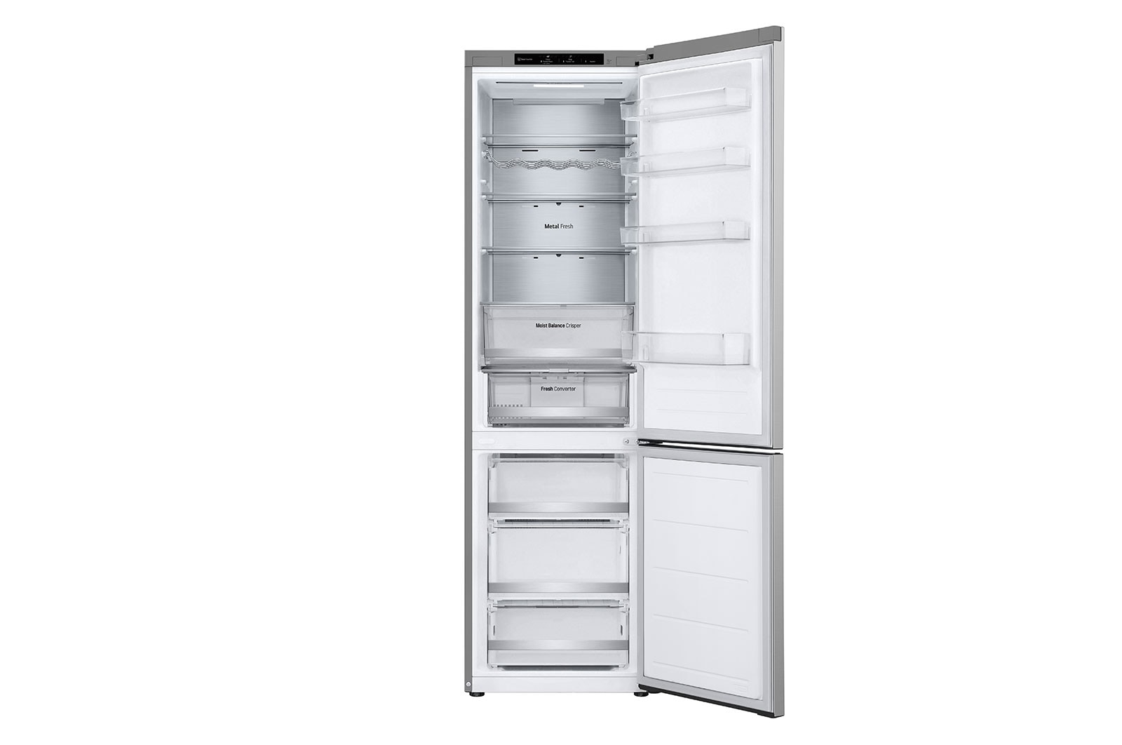 LG Kombinovaná chladnička LG | C | 387 l | Smart Invertorový kompresor | DoorCooling+™, GBV5240CPY