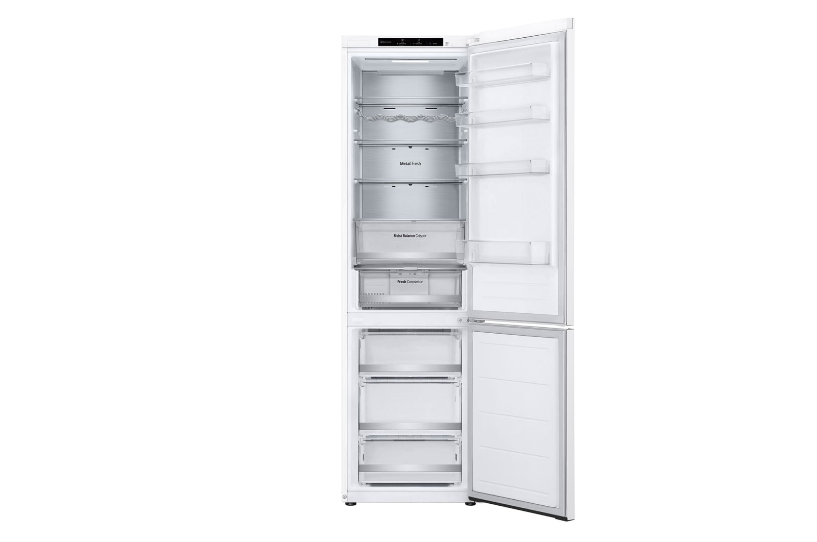 LG Kombinovaná chladnička LG | C | 387 l | Smart Invertorový kompresor | DoorCooling+™, GBV5240CSW