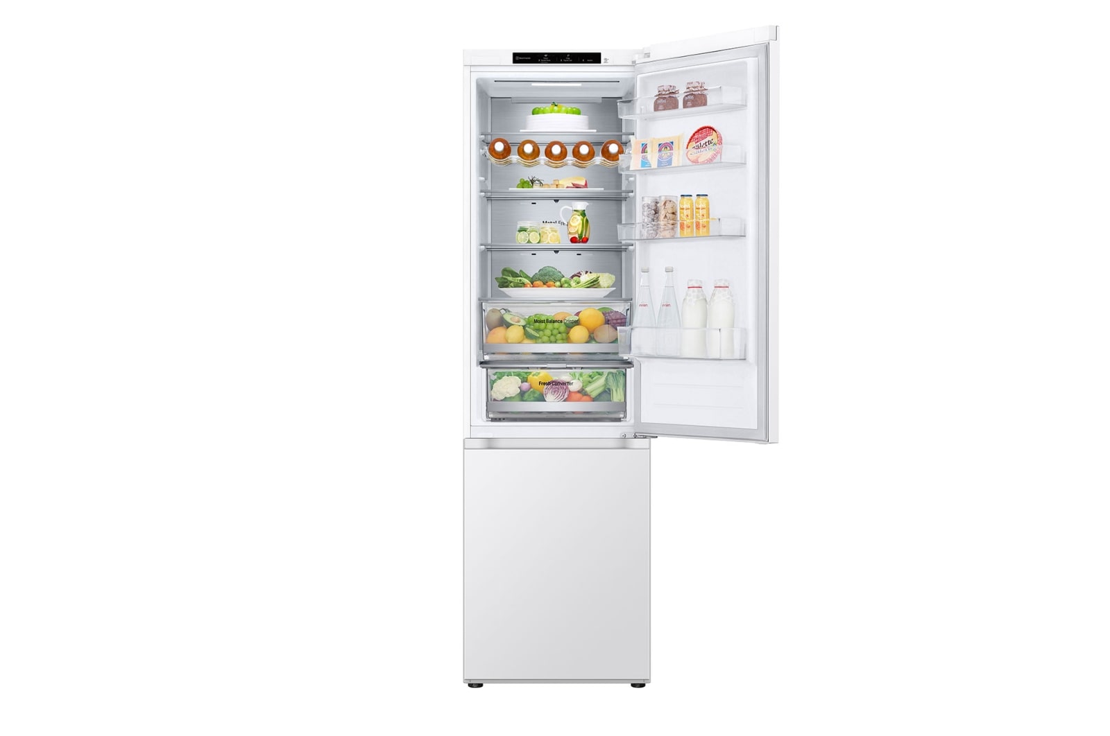 LG Kombinovaná chladnička LG | C | 387 l | Smart Invertorový kompresor | DoorCooling+™, GBV5240CSW