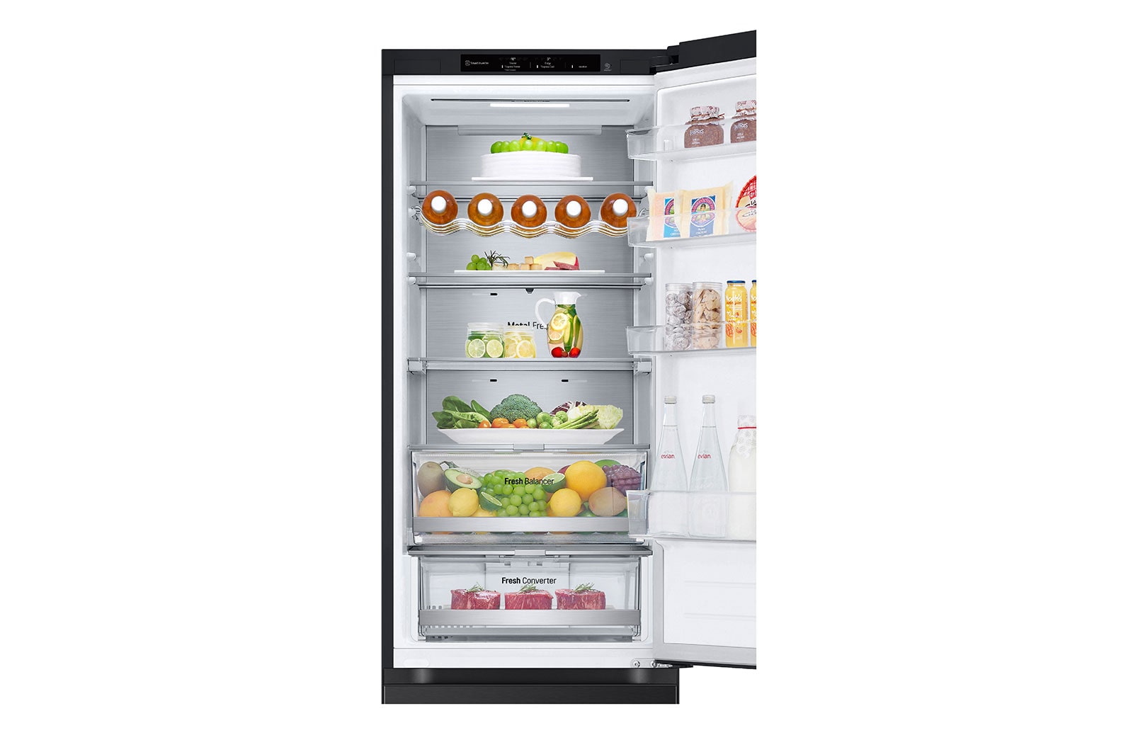 LG Kombinovaná chladnička LG | A | 387 l | Smart Invertorový kompresor | DoorCooling+™, GBV7280AEV