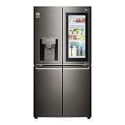 LG InstaView Door-in-Door™ | A+| Hrubý objem 705 l | 470 kWh/rok | LG Lineární invertorový kompresor | LG Total No Frost | Multi-Air Flow™ | Nápojový automat | Pure N Fresh™ | ThinQ™ + WiFi, GMX936SBHV