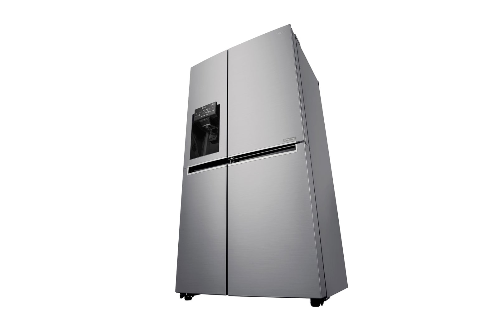 LG Americká chladnička LG | Door-in-Door™ | F | Hrubý objem 668 l | 431 kWh/rok | Lineární invertorový kompresor | Total No Frost | Multi-Air Flow™ | Vnější LED displej | Nápojový automat, GSJ760PZUZ