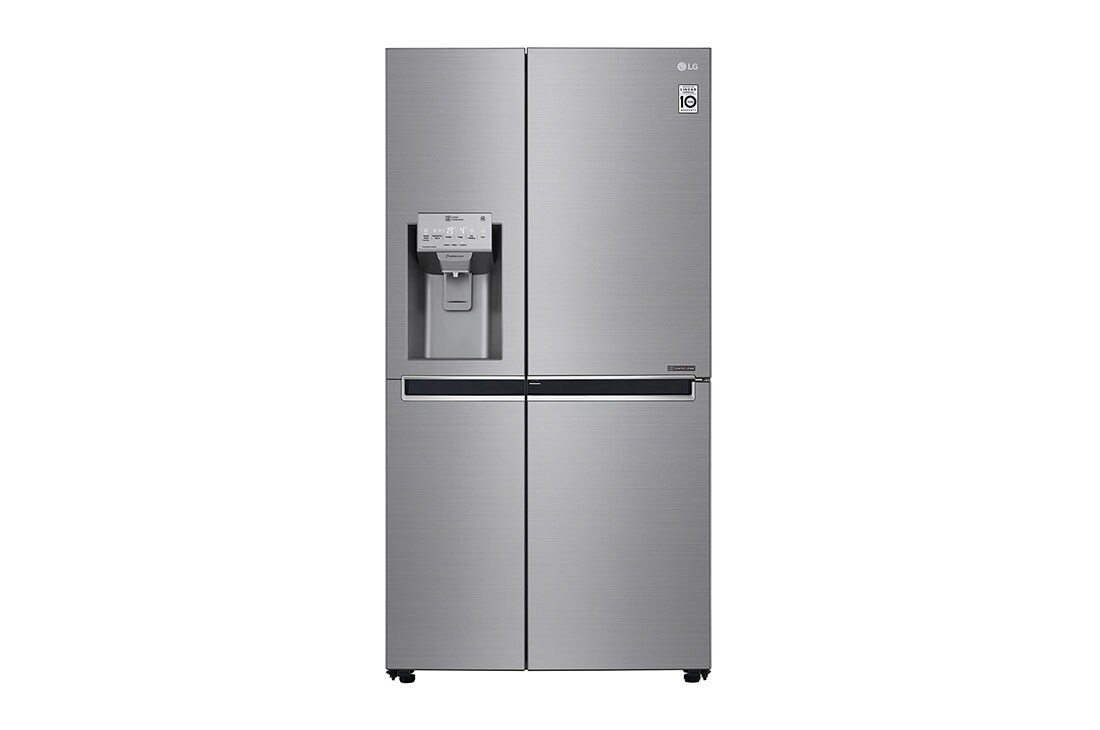 LG Americká chladnička | Door-in-Door™ | F | Hrubý objem 675 l | 431 kWh/rok | LG Lineární invertorový kompresor | LG Total No Frost | Multi-Air Flow™ | Vnější LED displej | Nápojový automat | Pure N Fresh™ | ThinQ™ + WiFi, GSJ960PZVZ