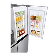 LG Americká chladnička | Door-in-Door™ | F | Hrubý objem 675 l | 431 kWh/rok | LG Lineární invertorový kompresor | LG Total No Frost | Multi-Air Flow™ | Vnější LED displej | Nápojový automat | Pure N Fresh™ | ThinQ™ + WiFi, GSJ960PZVZ