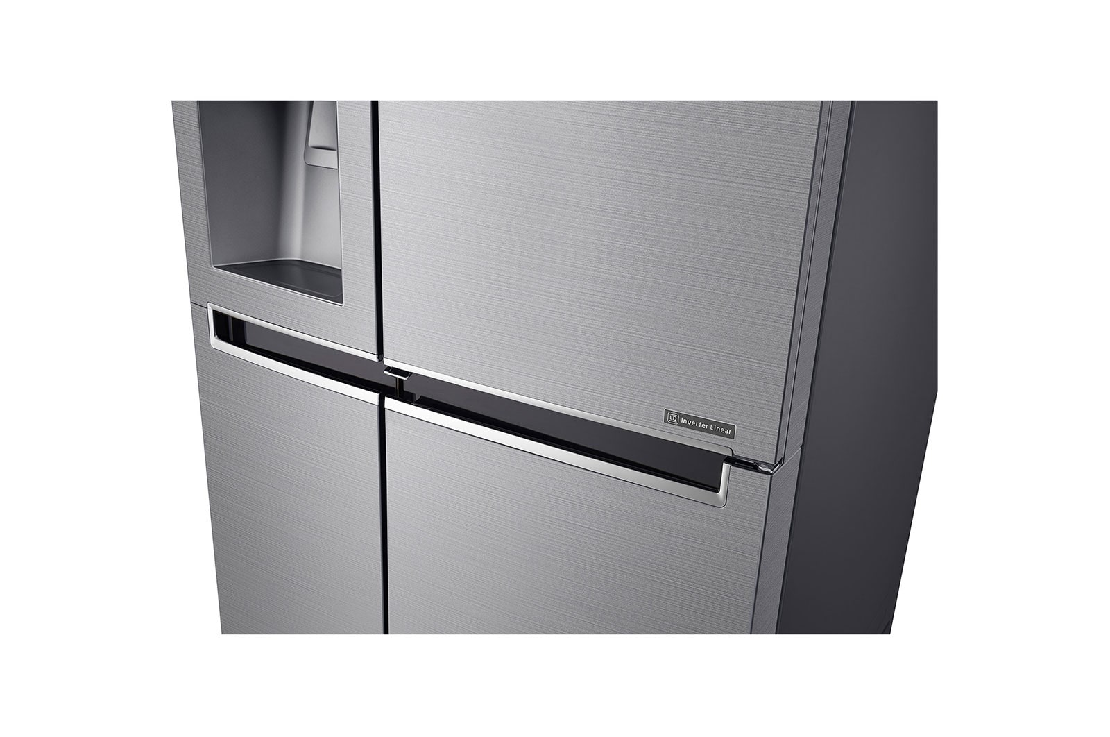 LG Americká chladnička | Door-in-Door™ | F | Hrubý objem 675 l | 431 kWh/rok | LG Lineární invertorový kompresor | LG Total No Frost | Multi-Air Flow™ | Vnější LED displej | Nápojový automat | Pure N Fresh™ | ThinQ™ + WiFi, GSJ960PZVZ