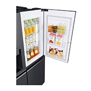 LG Americká chladnička LG | E (v rozsahu A až G) | Hrubý objem 688 l | 345 kWh/rok | Lineární kompresor | Multi Air Flow | Door-in-Door™ | Door cooling | Pure N Fresh, GSJ961MCCZ