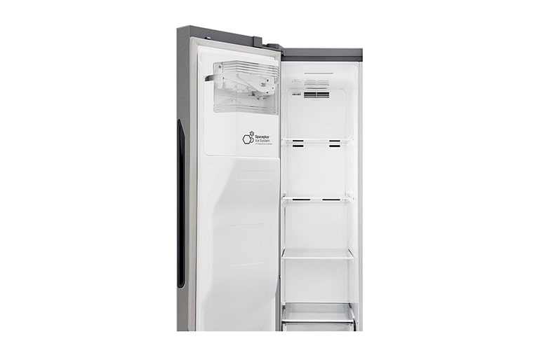 LG Americká chladnička LG | F | Hrubý objem 663 l | 419 kWh/rok | Lineární invertorový kompresor | Total No Frost | Multi-Air Flow™ | Vnější LED displej | Nápojový automat, GSL360ICEV