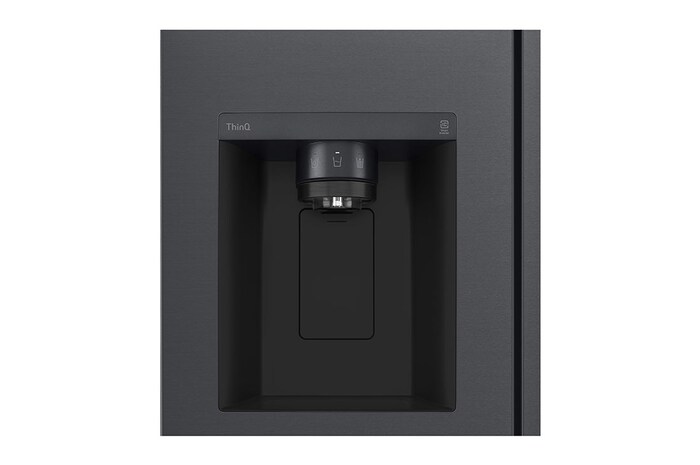 LG Americká chladnička LG | D | 635 l | Lineární kompresor | DoorCooling+|Černá/šedá, GSLV71MCTD