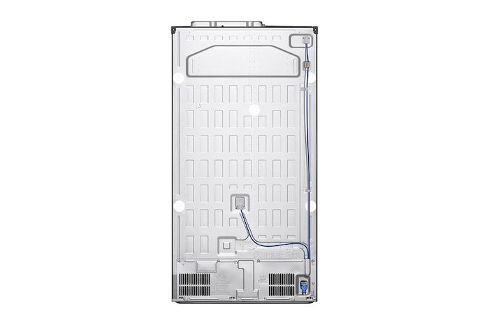 LG Americká chladnička LG | D | 635 l | Lineární kompresor | DoorCooling+|Černá/šedá, GSLV71MCTD