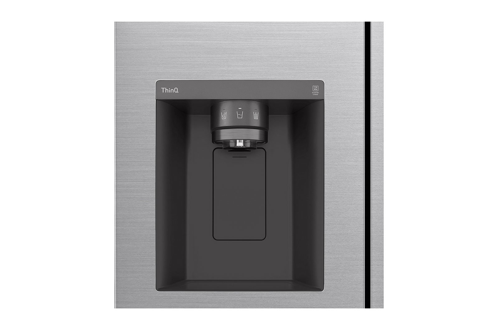 LG 635L ThinQ™WiFi DoorCooling+™ Americká chladnička, Stříbrná, GSLV71PZTD