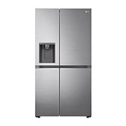 LG Americká chladnička LG | D | 635 l | Lineární kompresor | DoorCooling+, Front View, GSLV71PZTD