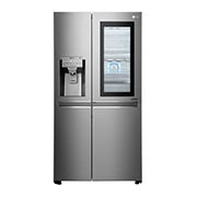 LG Americká chladnička | InstaView Door-in-Door™ | F | Hrubý objem 675 l | 431 kWh/rok | LG Lineární invertorový kompresor | LG Total No Frost | Multi-Air Flow™ | Nápojový automat | Pure N Fresh™ | ThinQ™ + WiFi, GSX961NSAZ