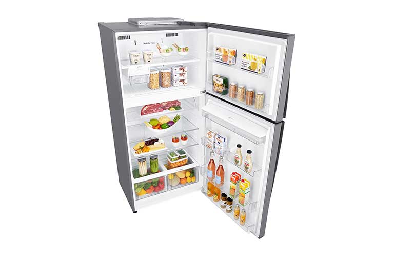 LG Hrubý objem 630 l | 330 kWh/rok | LG Lineární invertorový kompresor | LG Total No Frost | Multi-Air Flow™ | Vnější LED displej | ThinQ™ + WiFi, GTF916PZPZD