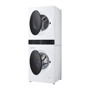 LG 12/10 kg LG WashTower| 1400 ot./min | AI DD™ | TurboWash™360°, WT1210WWF