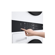 LG 12/10 kg LG WashTower| 1400 ot./min | AI DD™ | TurboWash™360°, WT1210WWF