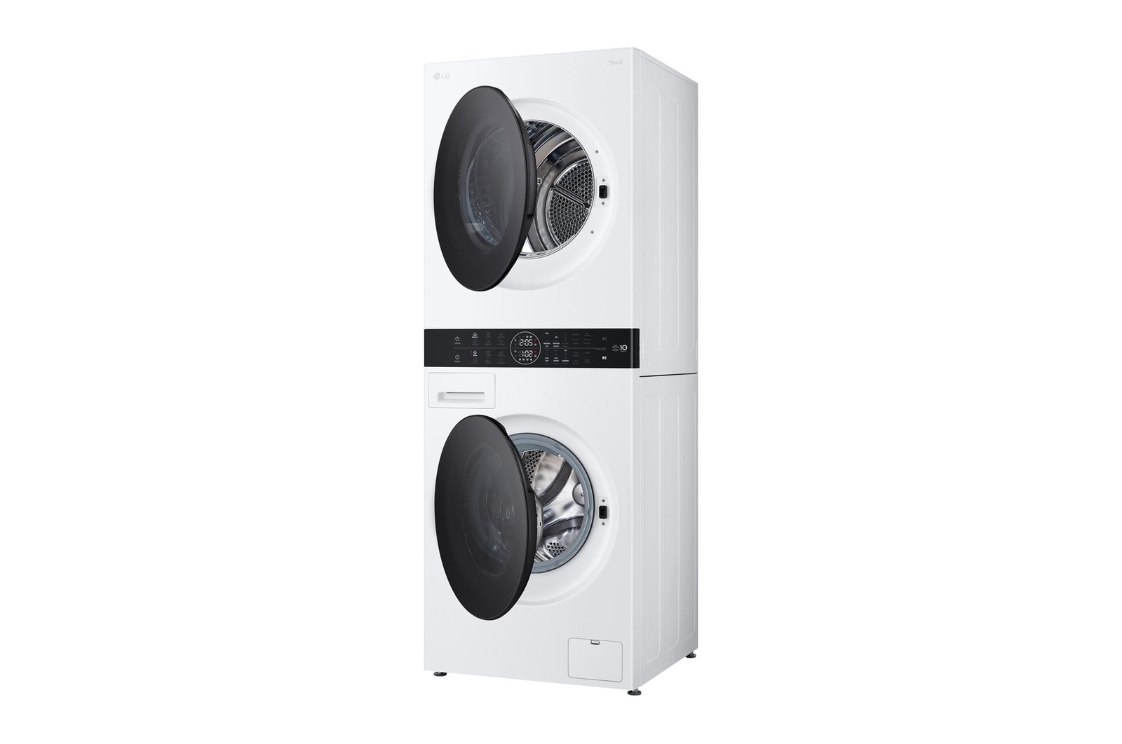 LG WashTower | 12 / 10 kg |1400 ot./min | AI DD™ | TurboWash™360°|Bílá, WT1210WWF