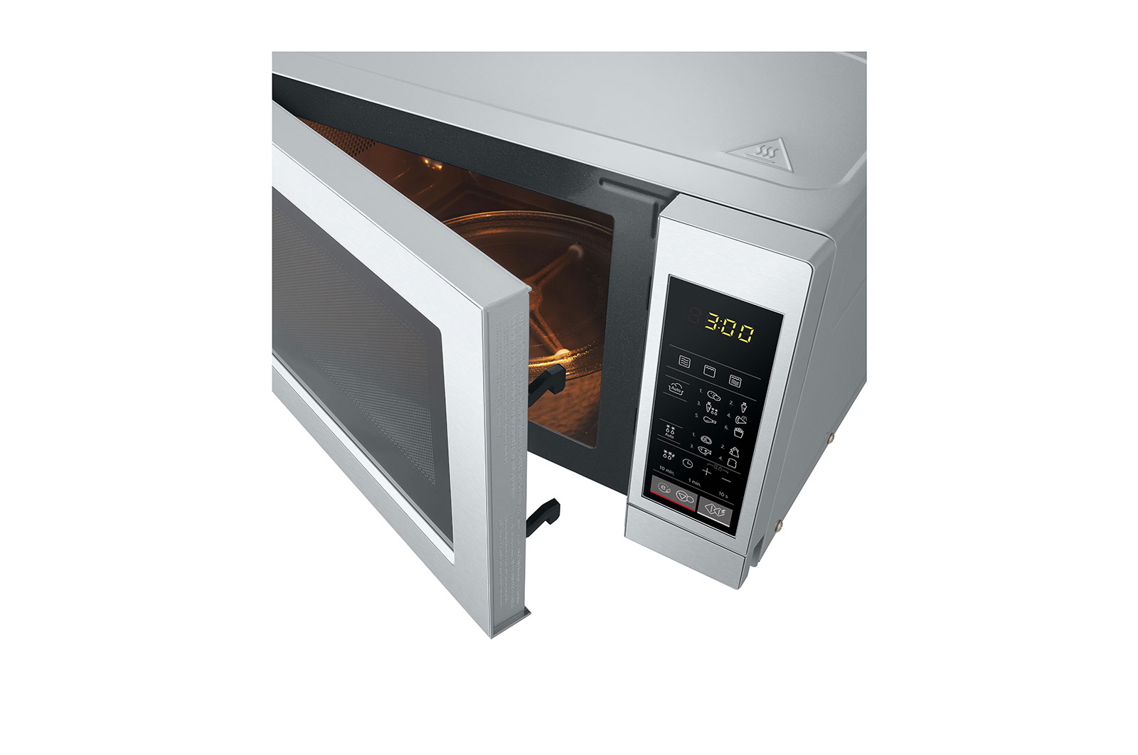 LG Mikrovlnná trouba | Objem 20 l | EasyClean™ povrch, MS2044V