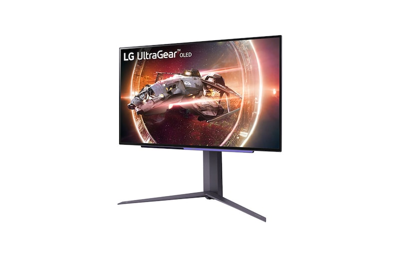 LG 27'' herní monitor UltraGear™ OLED | HDR400 True black, 240 Hz, 0,03 ms(GtG), 27GS95QE-B