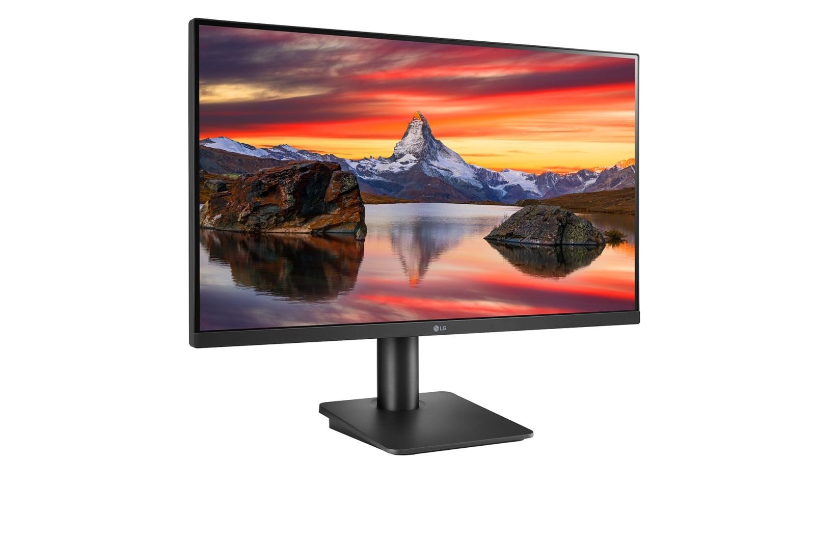 LG 27" IPS Full HD monitor s prakticky bezrámečkovým provedením ze 3 stran, 27MP450-B
