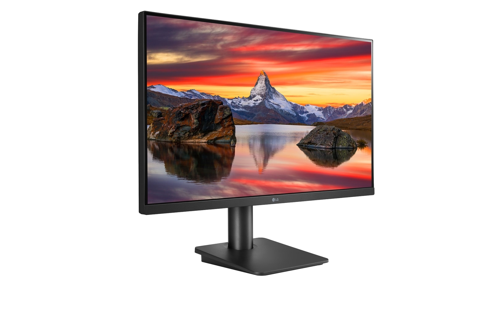 LG 27" IPS Full HD monitor s prakticky bezrámečkovým provedením ze 3 stran, 27MP450-B
