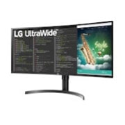 LG 35"|Zakřivený monitor |UltraWide™ QHD HDR VA, 35WN75CP-B