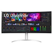 LG 39,7" zakřivený UltraWide™ 5K2K Nano IPS displej, 40WP95CP-W