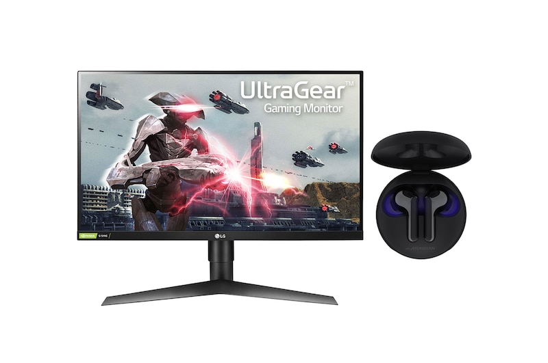 LG GAMING BALÍČEK | Monitor 27GL650F-B + TONE Free HBS-FN6, GAMEBUD65