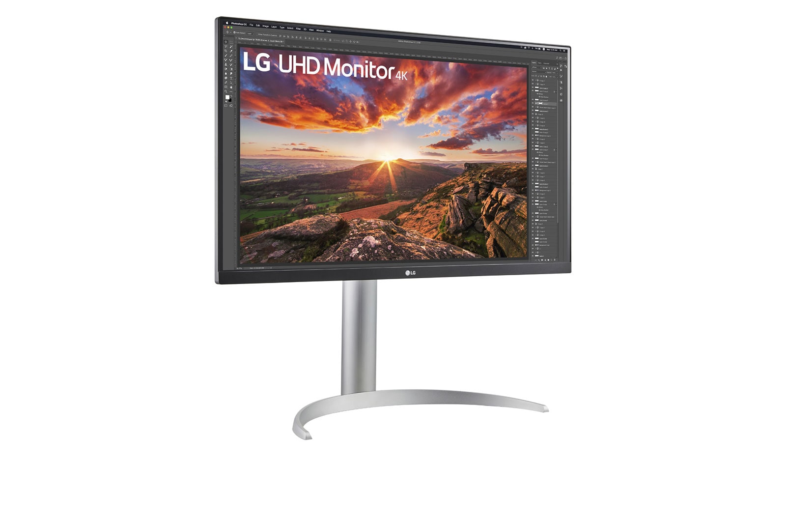 LG 27" UHD 4K IPS monitor s VESA DisplayHDR™ 400, 27UP85NP-W