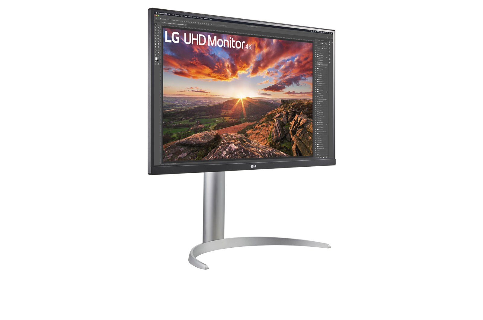 LG 27" UHD 4K IPS monitor s VESA DisplayHDR™ 400, 27UP85NP-W