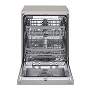 LG Volně stojící parní myčka nádobí LG| B | 14 sad nádobí QuadWash™ | Platinová stříbrná, DF365FPS