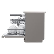 LG Volně stojící parní myčka nádobí LG| B | 14 sad nádobí QuadWash™ | Platinová stříbrná, DF365FPS