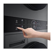 LG 12/10 kg LG WashTower|1400 ot./min | AI DD™ | TurboWash™360°, WT1210BBF