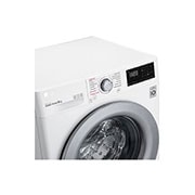 LG 9 kg parní pračka, Direct Drive™ motor, optimální volba pracích pohybů, parní praní Steam™, Smart Diagnosis, Funkce přidat prádlo, F49V3VW4W