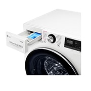 LG 9 kg parní pračka, Direct Drive™ motor, TurboWash™360° - praní za 39 minut,  AI DD™ - optimální volba pracích pohybů, parní péče Steam+™, ThinQ™ + WiFi, F4WV909P2