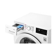 LG 7 kg slim parní pračka, 1200 ot./min, A+++ (v rozsahu A+++ až D), 6 Motion DD, Direct Drive™, Steam™ - parní praní, ThinQ™, Přidat prádlo, F72J5HY3W