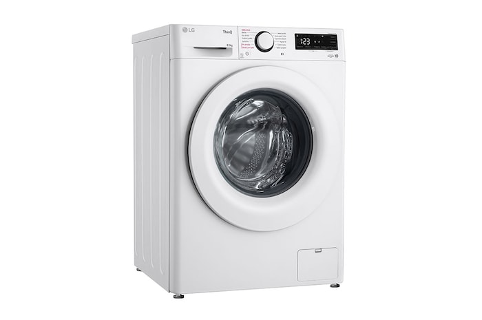LG Slim parní pračka LG | 8,5 kg | A | 1200 ot./min | Direct Drive™ |Bílá, FA2S8V3GY3W