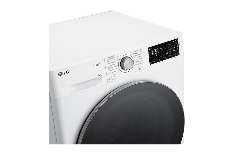 LG Parní pračka LG | 10 kg | A | 1400 ot./min | AI DD™ | TurboWash™|Bílá, FASR3A04WS