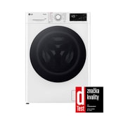 Parní pračka LG | 10 kg | A | 1400 ot./min | Direct Drive™ | AI DD™ |Bílá