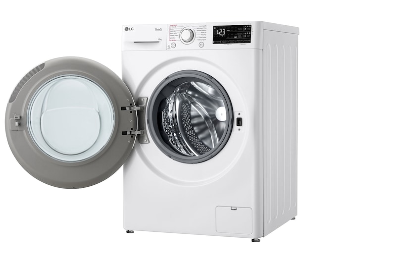 LG Parní pračka LG | 10 kg | A | 1400 ot./min | Direct Drive™ | AI DD™ |Bílá, FASR3A04WW