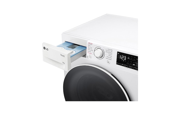 LG Parní pračka LG | 10 kg | A | 1400 ot./min | Direct Drive™ | AI DD™ |Bílá, FASR3A04WW