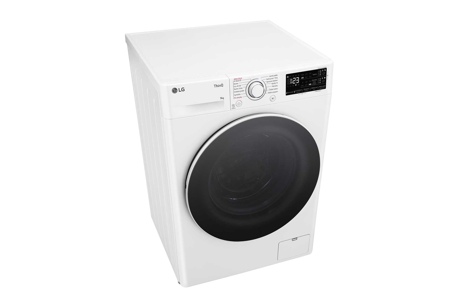 LG 9 kg parní pračka LG | A | 1400 ot./min | Direct Drive™ | AI DD™ | TurboWash™, FASR3A94WW