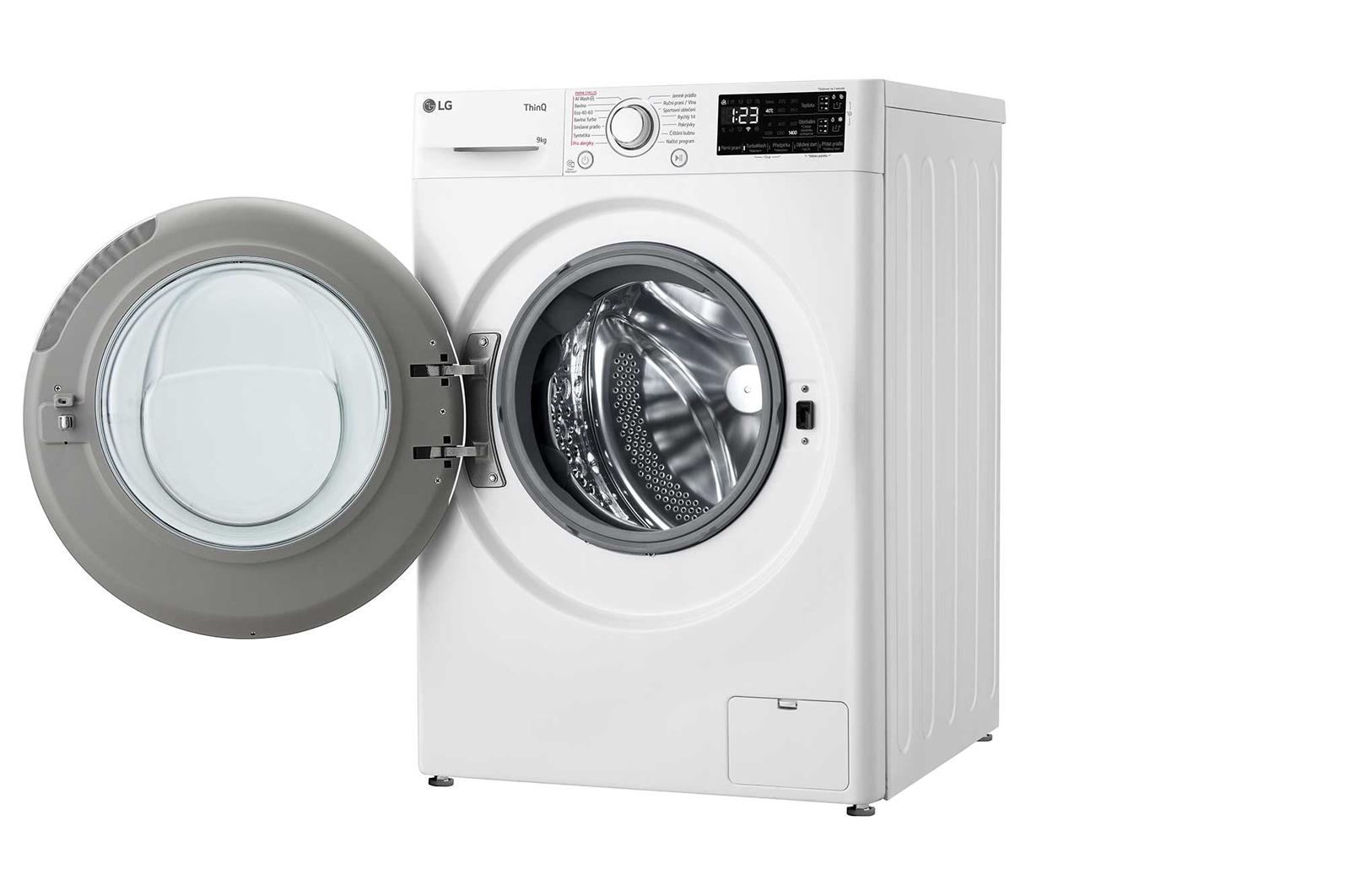 LG 9 kg parní pračka LG | A | 1400 ot./min | Direct Drive™ | AI DD™ | TurboWash™, FASR3A94WW