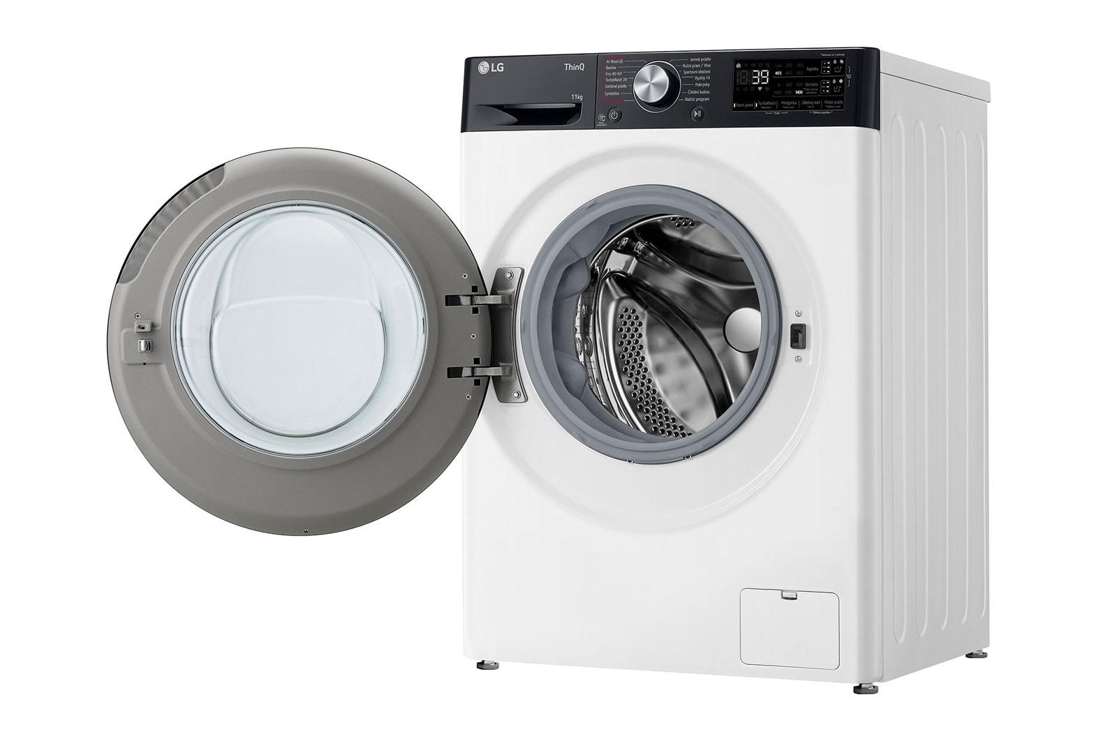 LG 11 kg parní pračka LG | A | 1400 ot./min | Direct Drive™ | AI DD™ | ezDispense™ | TurboWash™360°, FASR7A14WG