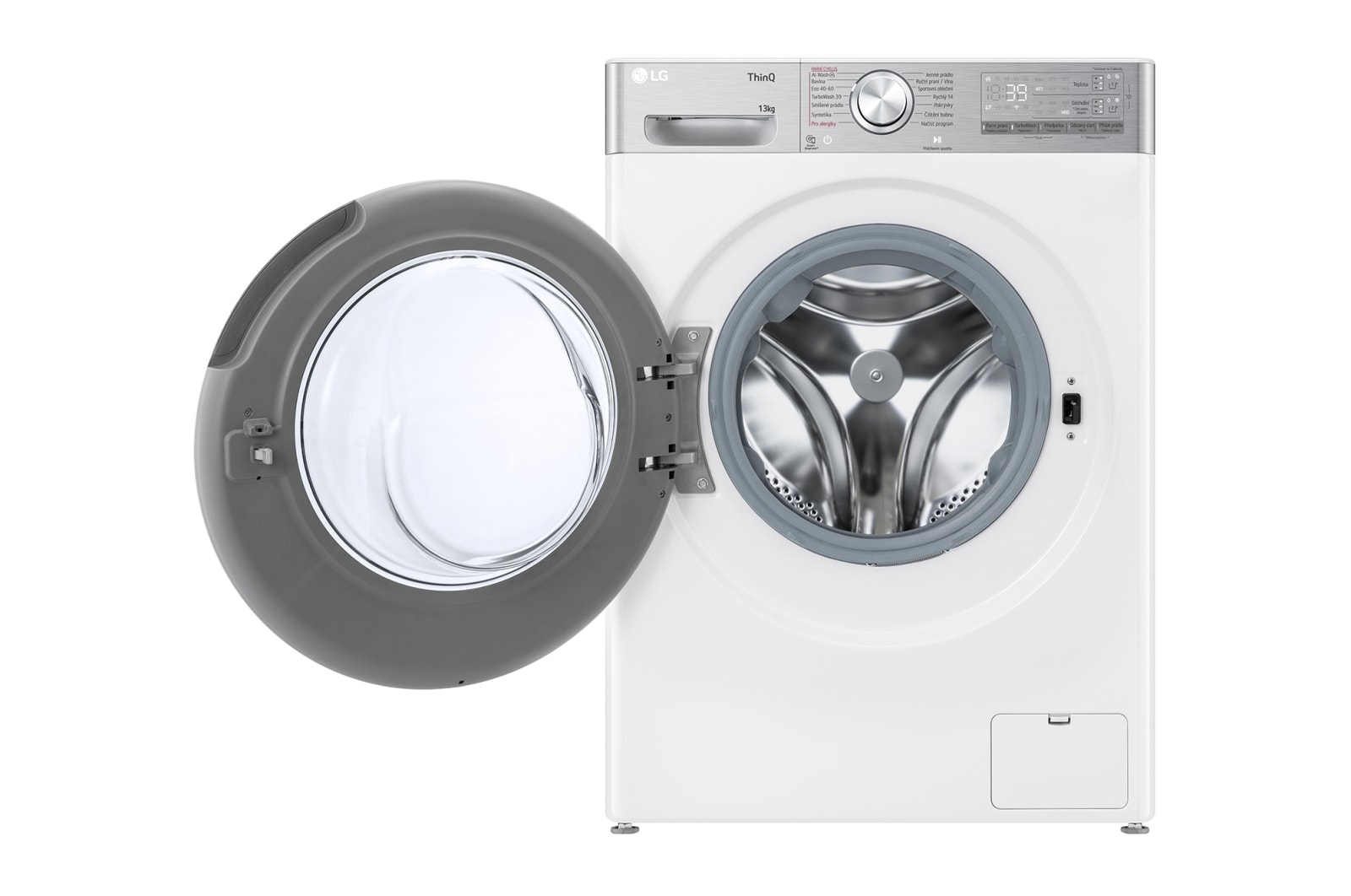 LG 13 kg parní pračka LG | A | 1400 ot./min | Direct Drive™ | AI DD™ | ezDispense™, FASR9A34WC