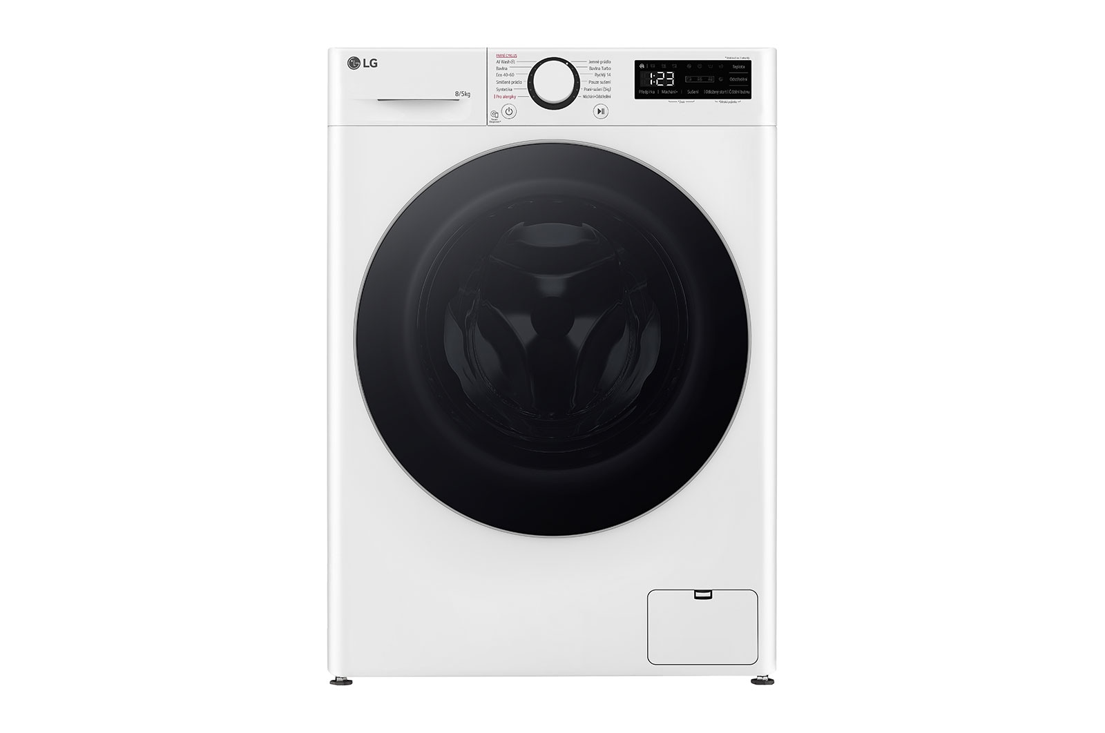 LG 8 kg parní pračka / 5 kg sušička LG | 1200 ot./min | Direct Drive™ | AI DD™, FCR5A85WS