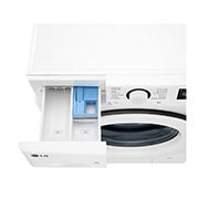 LG 8 kg parní pračka LG | 1200 ot./min | Direct Drive™ | AI DD™, FLR5A82WH