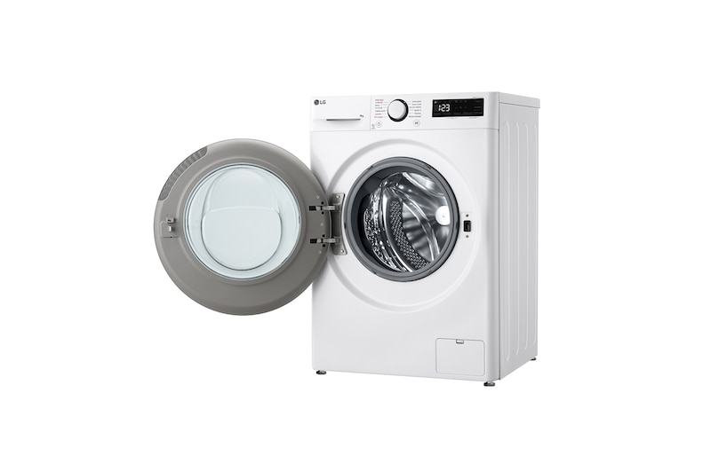 LG Slim parní pračka LG | 9 kg | 1200 ot./min | Direct Drive™ | Bílá, FLR5A92WS