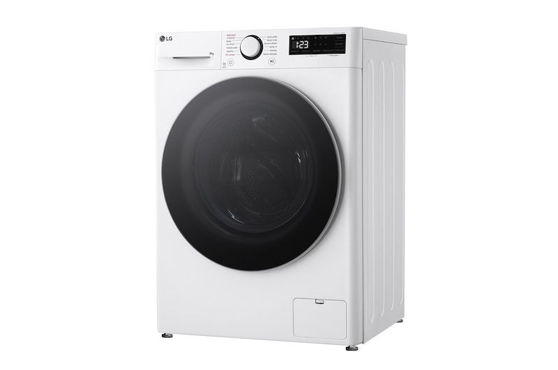 LG Slim parní pračka LG | 9 kg | 1200 ot./min | Direct Drive™ | Bílá, FLR5A92WS