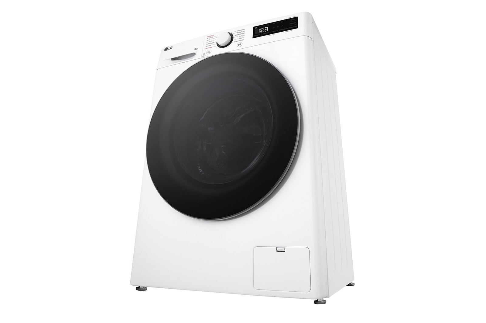 LG 9 kg parní pračka LG | A | 1200 ot./min | Direct Drive™ | AI DD™, FLR5A92WS